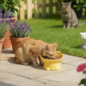 BunnyBee Deep Bowl for Kittens