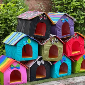 Cat House with Zip Door