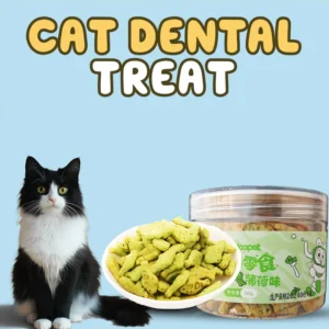 Cookey's Cat Dental Treats for Healthy Teeth with Catnip 80Grams