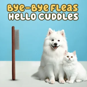 Tick Flea Comb for Cats & Dogs