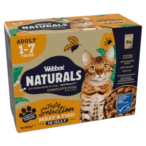 Webbox Naturals Jelly Wet Cat Food 100Grams